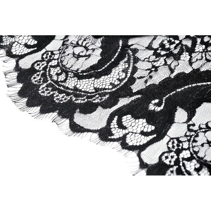 Darkinlove Women's Gothic Heart Embroidered High-waisted Skirt