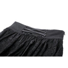 Darkinlove Women's Gothic High/Low Lace Skirt