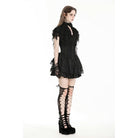 Darkinlove Women's Gothic High-waisted Layered Skirt