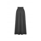 Darkinlove Gothic-Faltenrock für Damen mit hoher Taille und langem Rock