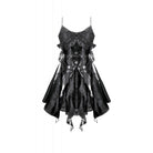 Darkinlove Women's Gothic Irregular Lace Splice Cat Ear-shaped Slip Dress