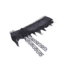 Darkinlove Women's Gothic Irregular Lace Splice Dress