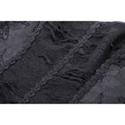 Darkinlove Women's Gothic Irregular Lace Splice Dress