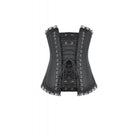 Darkinlove Women's Gothic Irregular Lace-up Underbust Corset