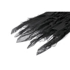Darkinlove Women's Gothic Irregular Layered Mesh Long Skirt