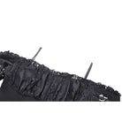 Darkinlove Women's Gothic Irregular Ruffled Lace Dress