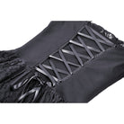 Darkinlove Women's Gothic Irregular Ruffled Lace Dress