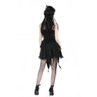 Darkinlove Women's Gothic Irregular Ruffled Layered Slip Dress