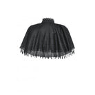 Darkinlove Women's Gothic Irregular Tassels Cape with Neckwear