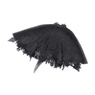 Darkinlove Women's Gothic Irregular Tassels Cape with Neckwear