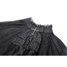 Darkinlove Women's Gothic Irregular Tassels Cape with Neckwear