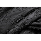 Darkinlove Women's Gothic Jacquard Floral Lace Sleeved Dress