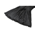 Darkinlove Women's Gothic Jacquard Floral Lace Sleeved Dress