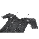 Darkinlove Women's Gothic Jacquard Lace-up Off Shoulder Slip Dress