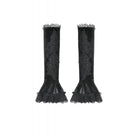 Darkinlove Women's Gothic Lace Embroidered Velvet Arm Sleeves