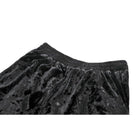 Darkinlove Women's Gothic Lace Floral Tassel Maxi Skirt