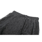 Darkinlove Women's Gothic Lace Layered Ruched Maxi Skirt