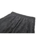 Darkinlove Women's Gothic Lace Layered Ruched Maxi Skirt