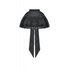 Darkinlove Women's Gothic Lace Ruffled Tail Skirt