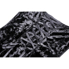 Darkinlove Damen-Gothic-Kleid aus Samt mit Spitzenärmeln