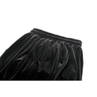 Darkinlove Women's Gothic Lace Trims Ruffled Layered Velvet Skirt