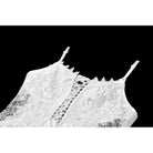 Darkinlove Women's Gothic Lace-up Lace Slip White Dress