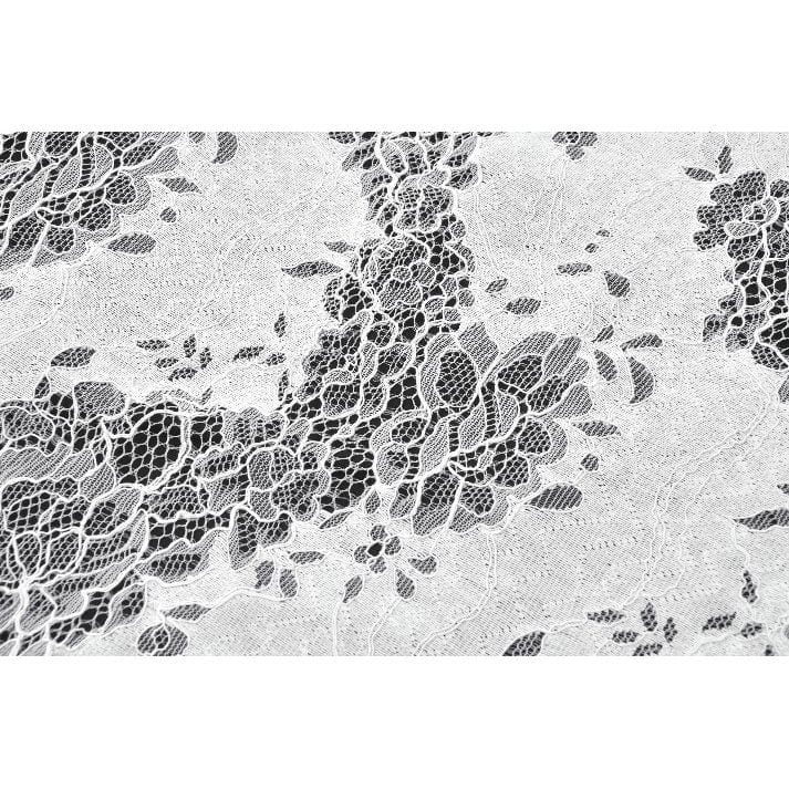 Darkinlove Women's Gothic Lace-up Lace Slip White Dress