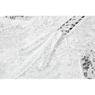 Darkinlove Women's Gothic Lace-up Lace Slip White Dress