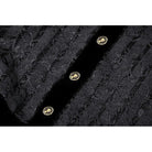 Darkinlove Women's Gothic Lace Velvet Short Dress