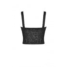 Darkinlove Women's Gothic Lacing-up Floral Jacquard Overbust Corsets