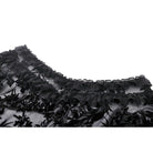 Darkinlove Women's Gothic Layered Ruffled Lace Shirt