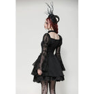 Darkinlove Women's Gothic Lolita Puff Sleeved Bubble Grad Dress