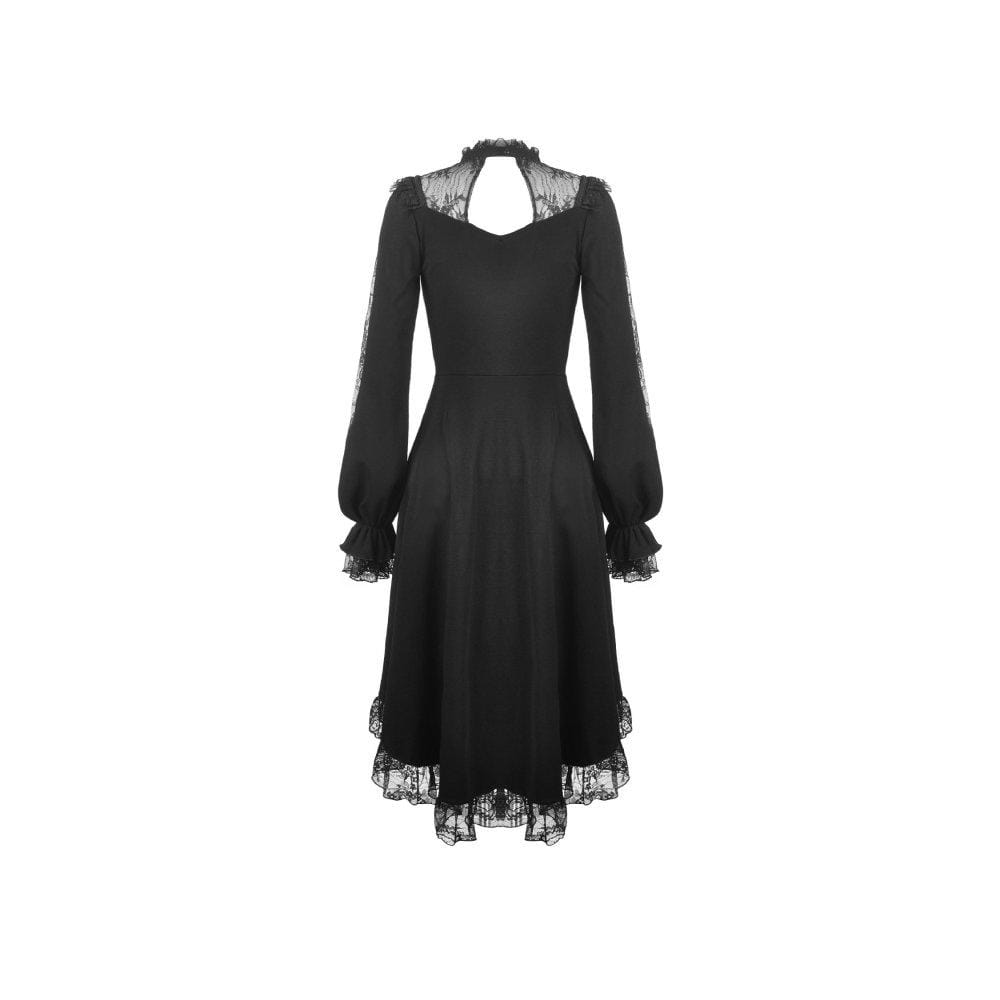 Darkinlove Women's Gothic Mesh Coaktail Dresses
