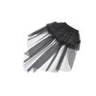Darkinlove Women's Gothic Mesh Tailed Lace Pleated Skirt