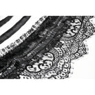 Darkinlove Women's Gothic Multi-Layered Lace Boning Petticoat