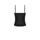 Darkinlove Women's Gothic Multilayer Buckle Straps Lace Patchwork Tank Top