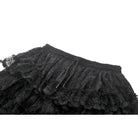 Darkinlove Women's Gothic Multilayer High/Low Lace Skirt