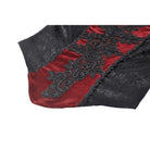 Darkinlove Women's Gothic Off-the-shoulder Contrast Color Lace Top