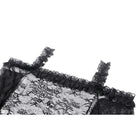 Darkinlove Women's Gothic Off-the-Shoulder Flared Sleeved Lace Shirt