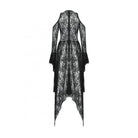 Darkinlove Women's Gothic Off-the-Shoulder Irregular Lace Dress