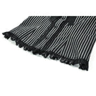 Darkinlove Women's Gothic Pinstripe Peter Pan Collar Long Sleeved Shirt