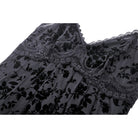 Darkinlove Women's Gothic Plunging Floral Slip Dress