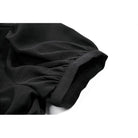 Darkinlove Women's Gothic Plunging Pleated Puff Short Sleeved Blouse