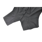 Darkinlove Women's Gothic Puff Sleeved Short Sleeved Shirt with Lace Tie