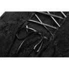 Darkinlove Women's Gothic Puff Sleeved Two-piece Lace Maxi Dress