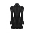 Darkinlove Women's Gothic Puff Sleeved Velvet Homecoming Dress