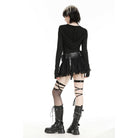 Darkinlove Women's Gothic Ripped Hoodies