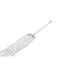 Darkinlove Women's Gothic Rose Beaded Multilayer Pearl Necklace