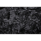 Darkinlove Women's Gothic Rose Embroidered Velvet Prom Fishtail Dress