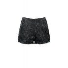 Darkinlove Women's Gothic Rose Lace-Trimmed Shorts